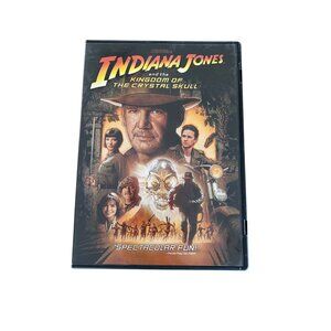 Indiana Jones And The Kingdom Of The Crystal Skull DVD Adventure Movie